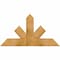 Ekena Millwork Saratoga Rough Sawn Timber Gable Bracket, Western Red Cedar, 48"W x 26"H x 6"D x 6"F, 13/12 Pitch GBW048X26X0606SAR00RWR - alternate 1